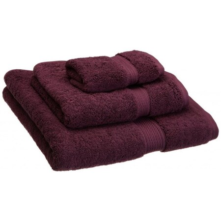 Superior 900GSM Egyptian Cotton 3-Piece Towel Set  Plum 900GSM 3 PC SET PL